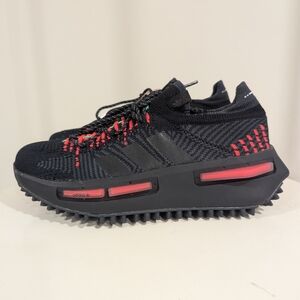 Adidas NMD_S1, US 8.5, black/red/green